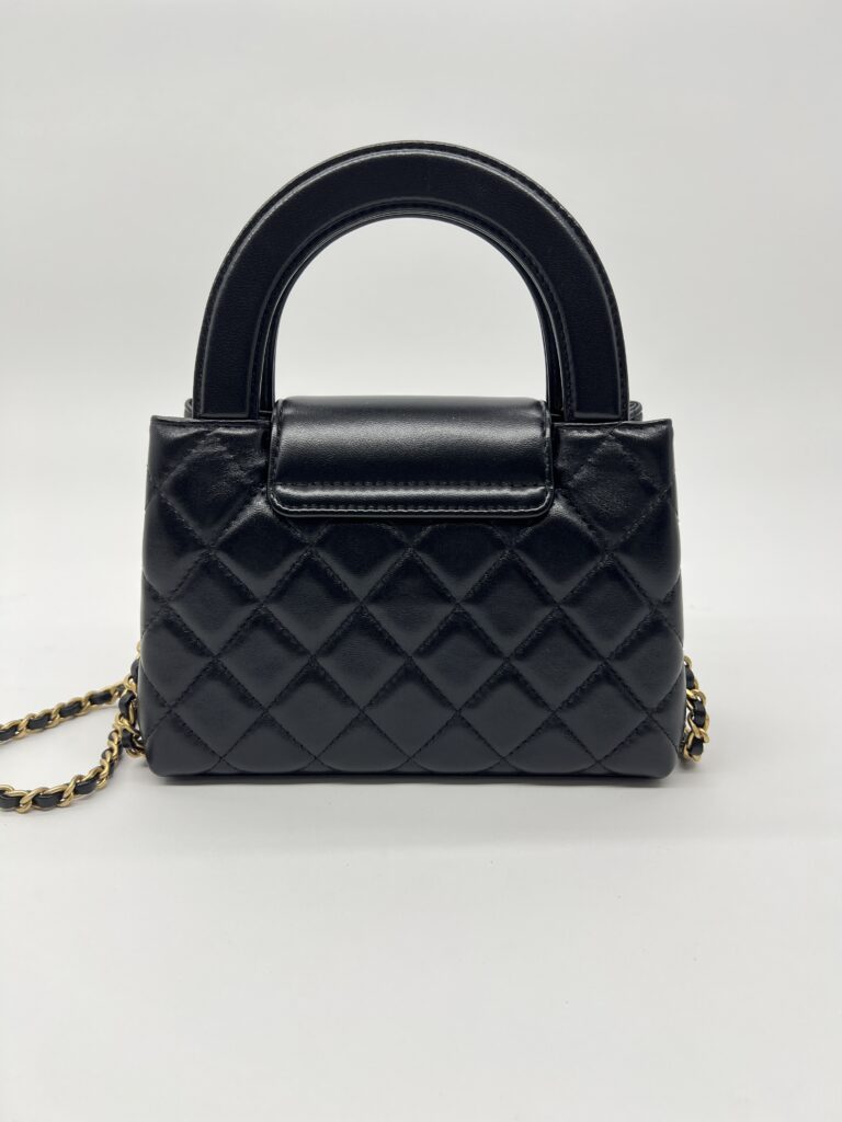 Chanel Mini Kelly Black GHW