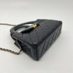 Chanel Mini Kelly Black GHW
