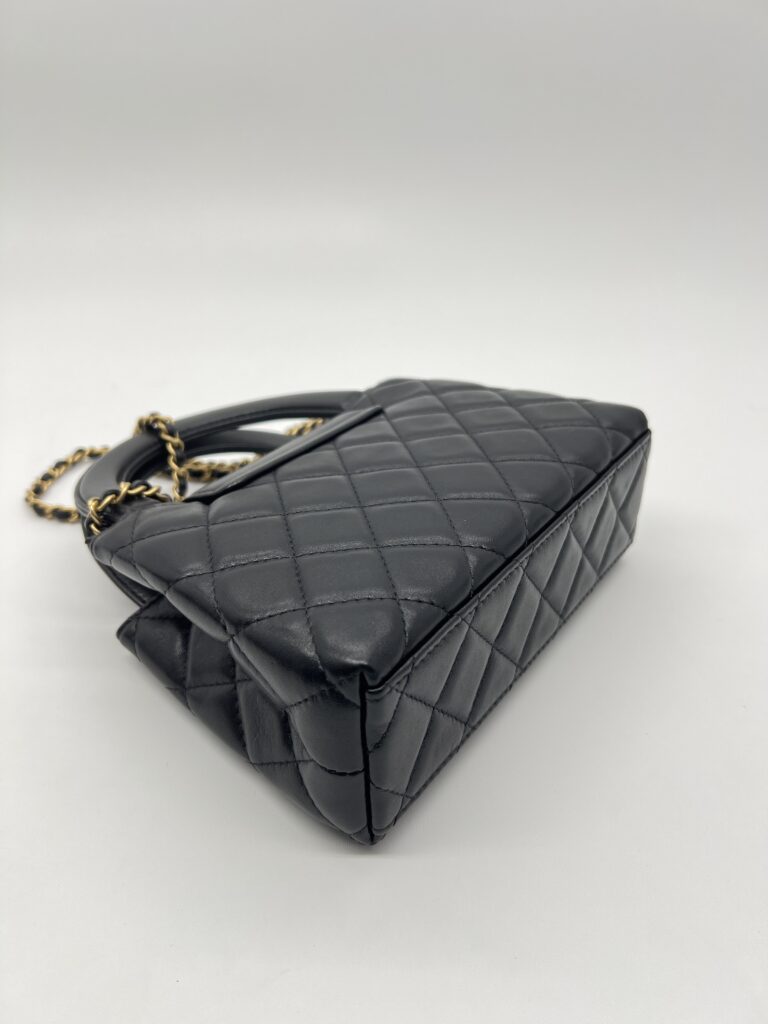 Chanel Mini Kelly Black GHW