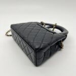 Chanel Mini Kelly Black GHW