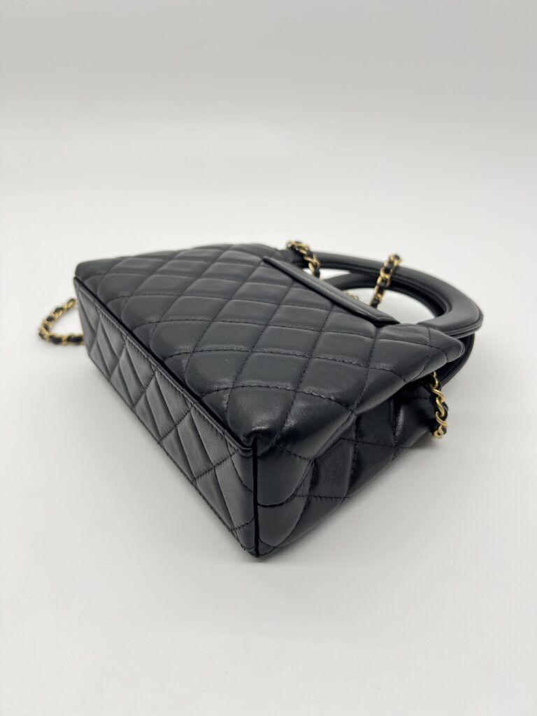 Chanel Mini Kelly Black GHW
