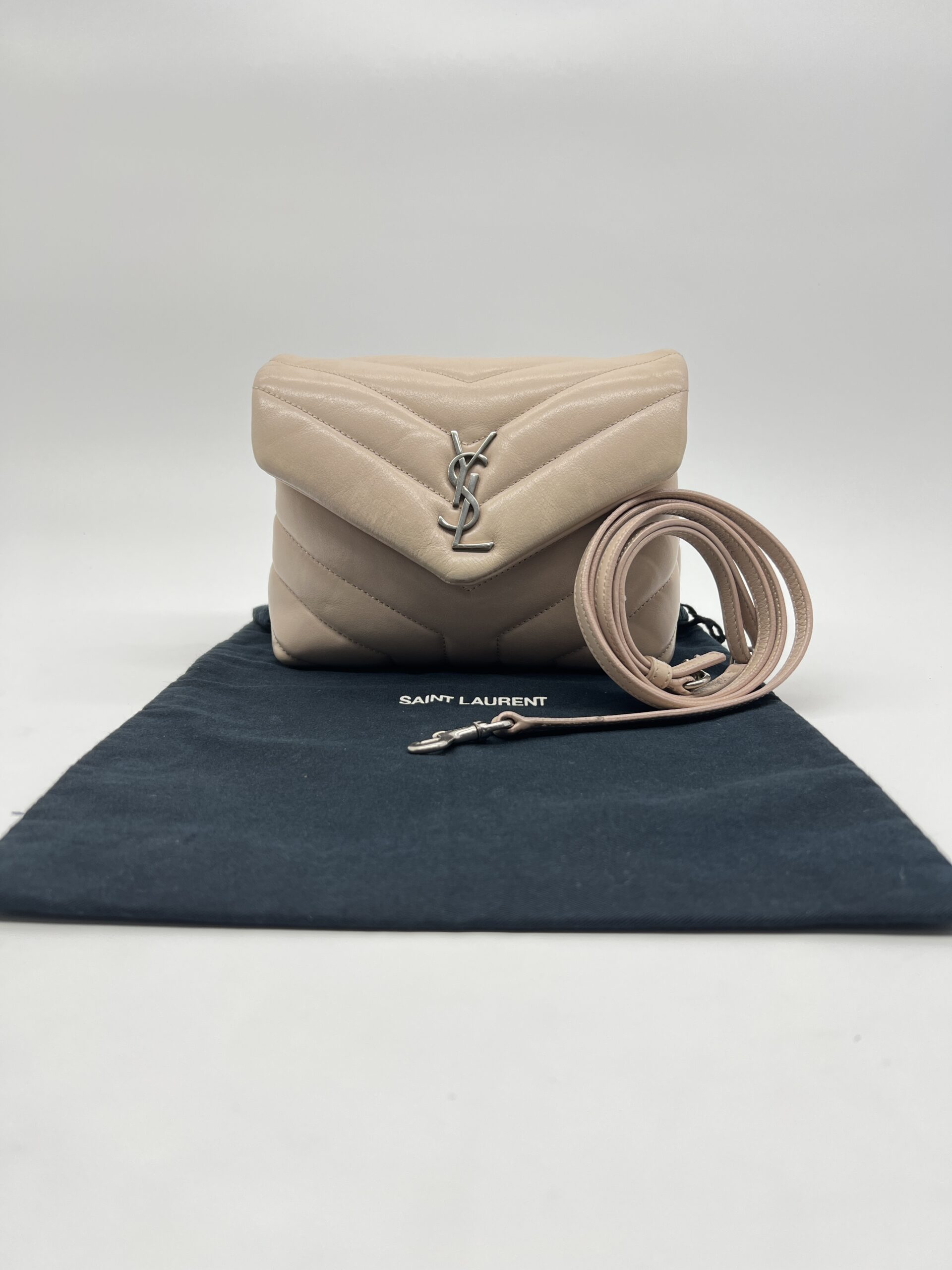Saint Laurent Loulou Toy Soft Pink SHW