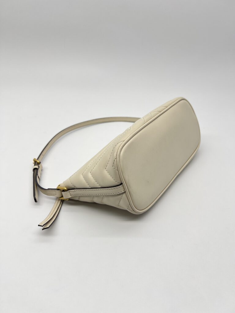 Gucci Marmont Shoulder White