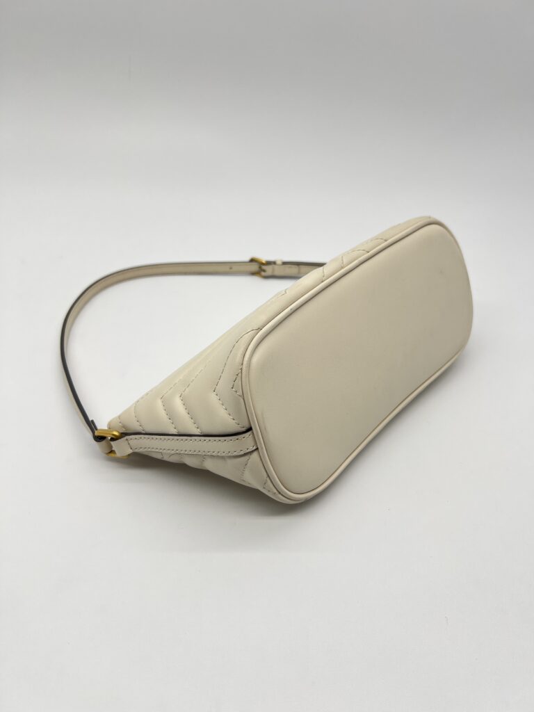 Gucci Marmont Shoulder White