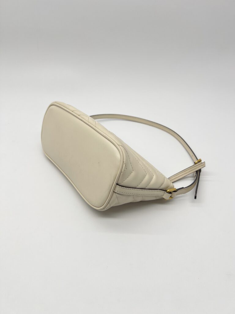 Gucci Marmont Shoulder White