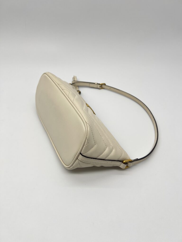 Gucci Marmont Shoulder White