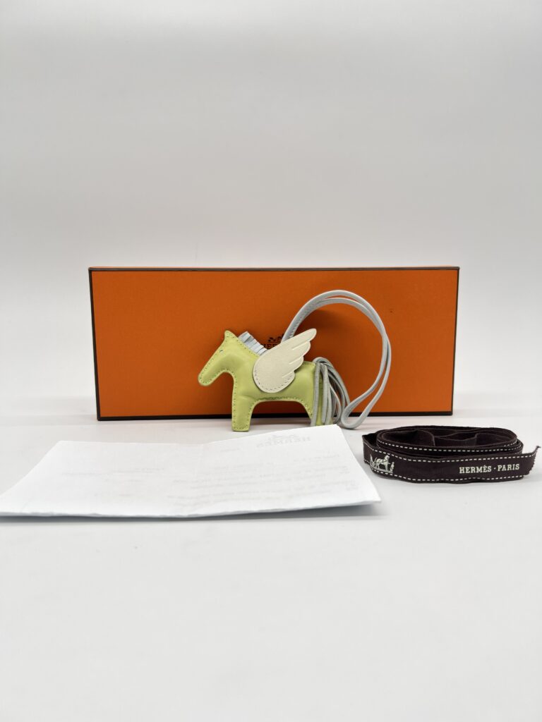 Hermes Rodeo PM Pegase Jaune Bourgeon/Bleu Brume/Nata