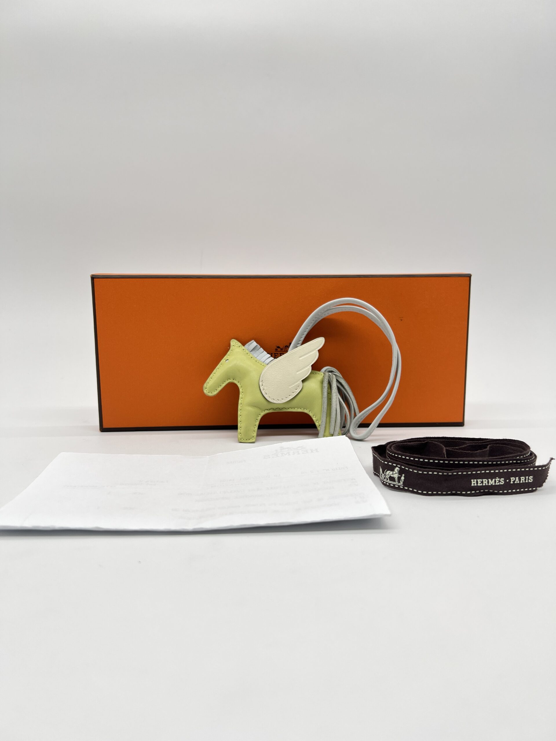 Hermes Rodeo PM Pegase Jaune Bourgeon/Bleu Brume/Nata