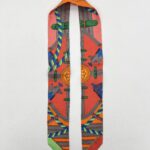 Hermes Twilly Grande Tenue Orange/Bleu/Gris