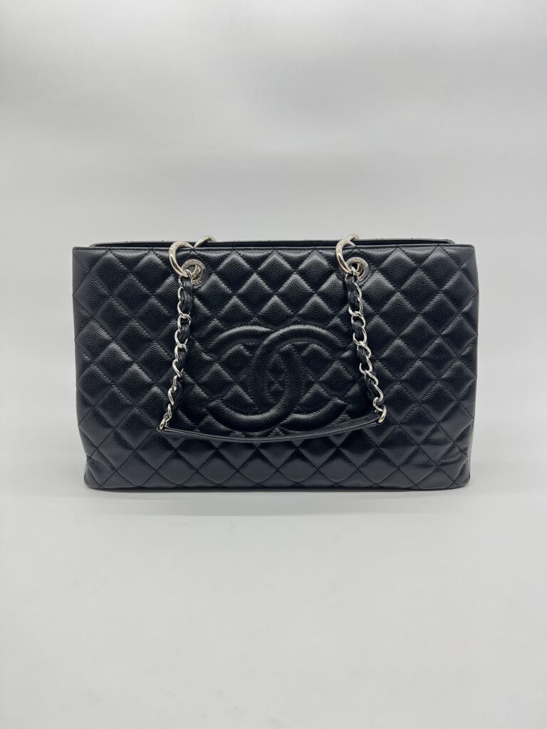 Chanel GST XL Caviar Black SHW