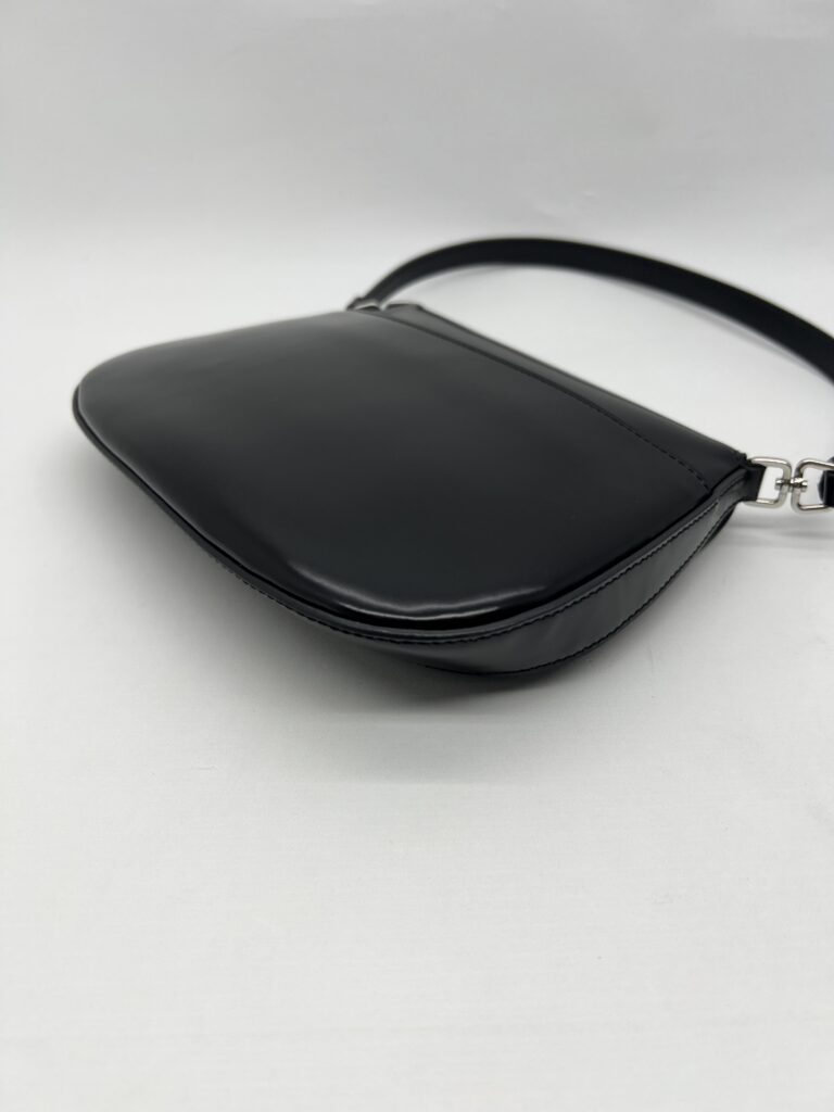 Prada Cleo Flap Shiny Black SHW
