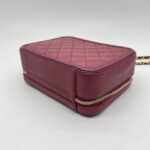 Chanel Filigree Vanity Caviar Maroon GHW