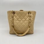 Chanel PST Caviar Beige GHW