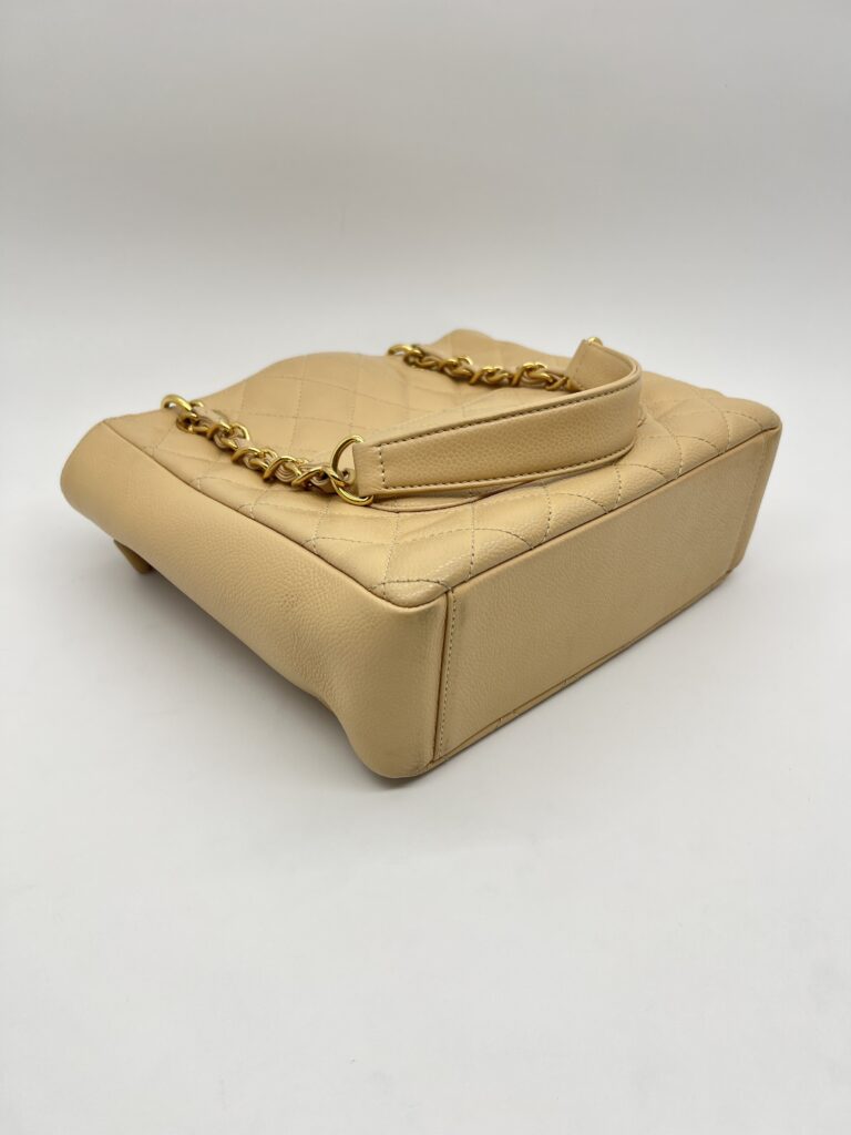 Chanel PST Caviar Beige GHW