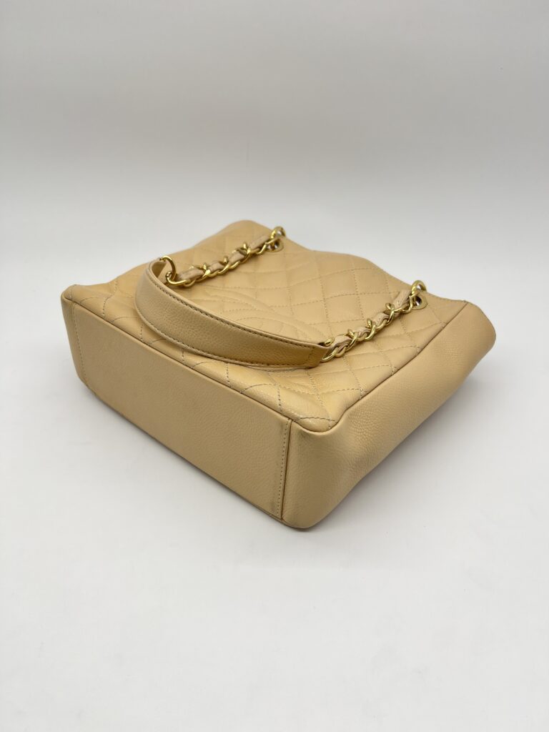 Chanel PST Caviar Beige GHW