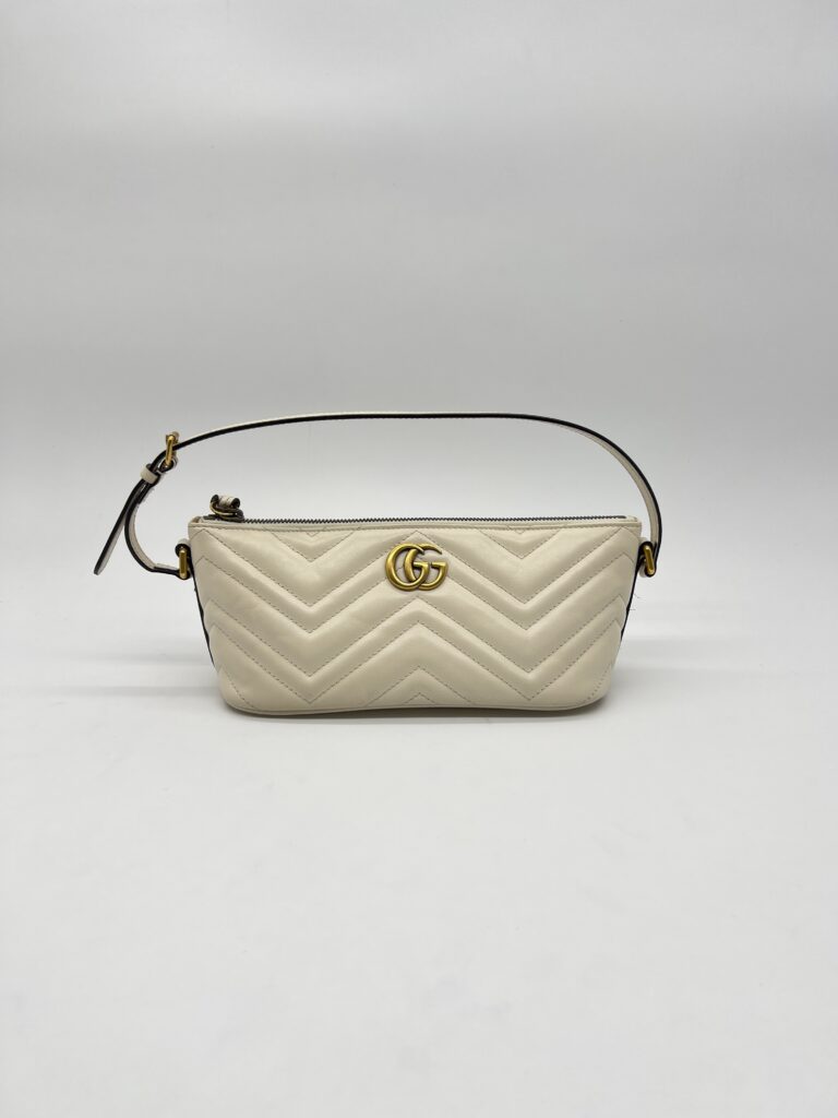 Gucci Marmont Shoulder White