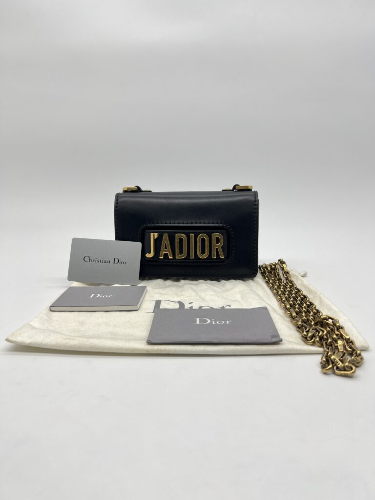 Dior Jadior Pouch Black GHW