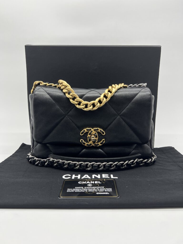 Chanel C19 Small Lambskin Black