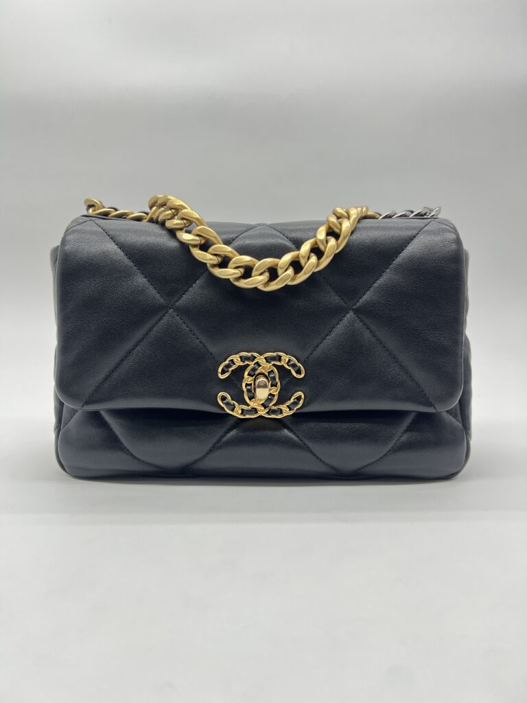 Chanel C19 Small Lambskin Black