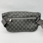 Gucci Ophidia Belt Bag GG Supreme Grey SHW