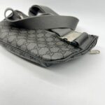 Gucci Ophidia Belt Bag GG Supreme Grey SHW