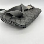 Gucci Ophidia Belt Bag GG Supreme Grey SHW