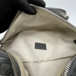 Gucci Ophidia Belt Bag GG Supreme Grey SHW