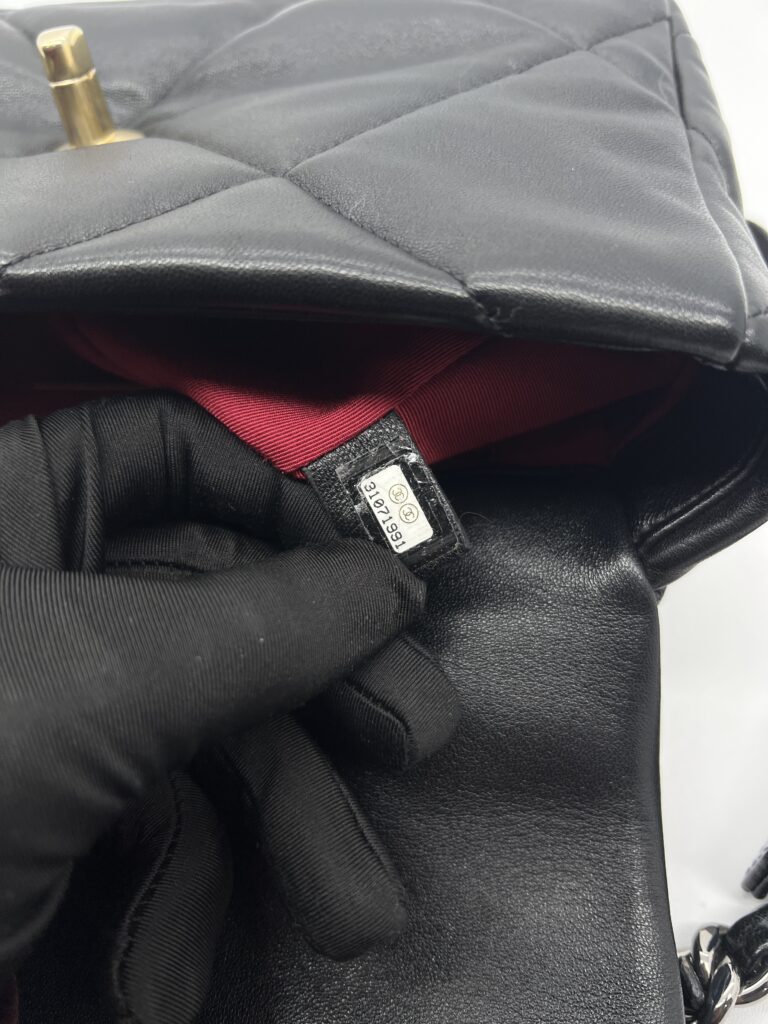 Chanel C19 Small Lambskin Black