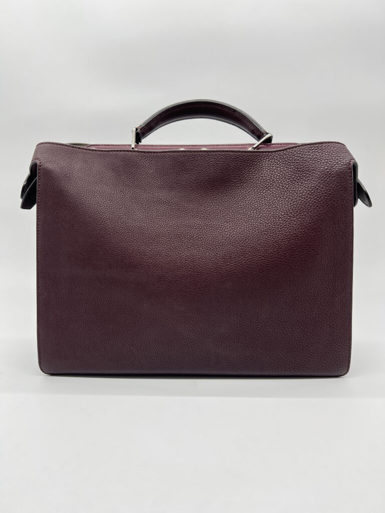Fendi Peekaboo Iseeu Grained Burgundy SHW