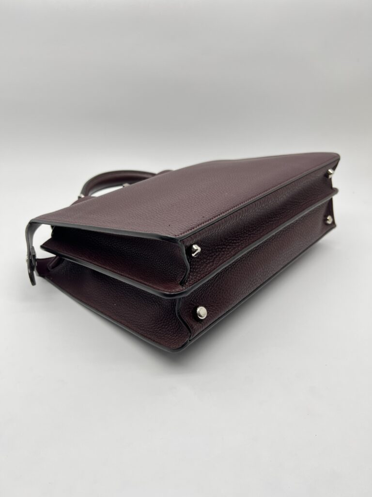 Fendi Peekaboo Iseeu Grained Burgundy SHW