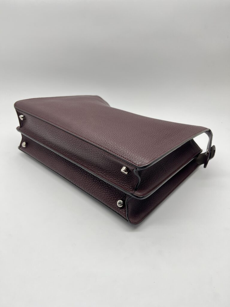 Fendi Peekaboo Iseeu Grained Burgundy SHW