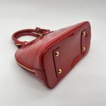 Louis Vuitton Alma BB Patent Monogram Cerise GHW