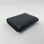 Prada Trifold Wallet Black GHW