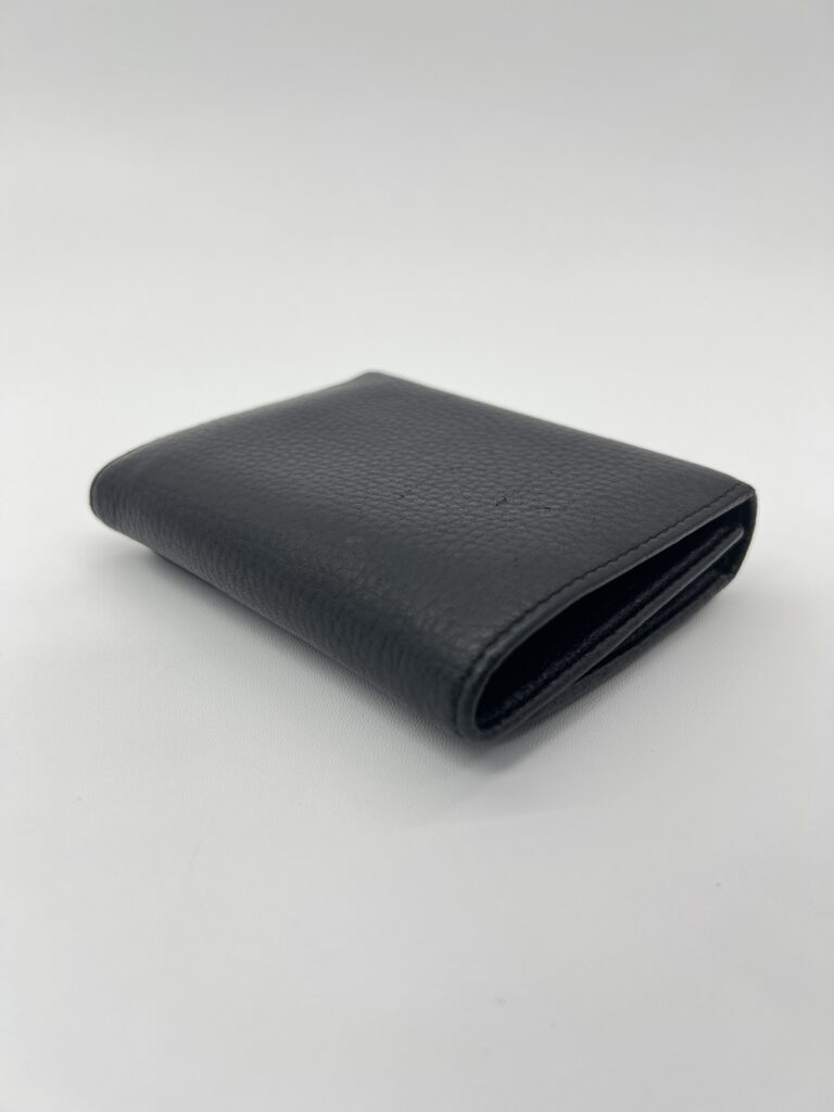 Prada Trifold Wallet Black GHW