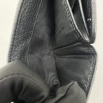Prada Trifold Wallet Black GHW