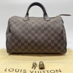 Louis Vuitton Speedy 30 Damier Ebene GHW