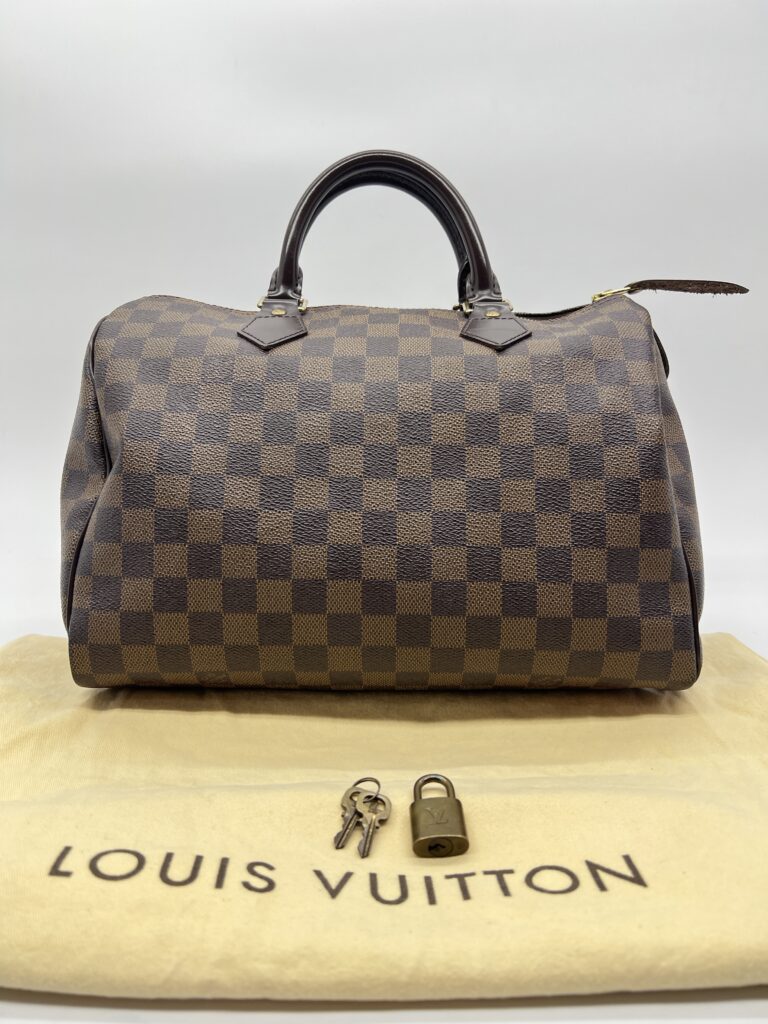 Louis Vuitton Speedy 30 Damier Ebene GHW