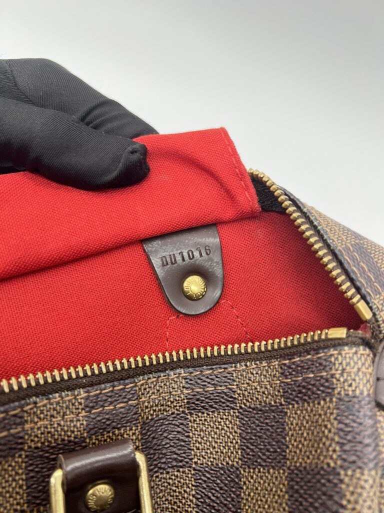 Louis Vuitton Speedy 30 Damier Ebene GHW