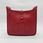 Hermes Evelyne PM 29 Clemence Rouge Casaque PHW