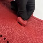 Hermes Evelyne PM 29 Clemence Rouge Casaque PHW