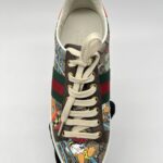 Gucci X Disney Ace Donald Duck Beige Printed