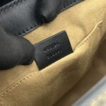 Gucci Mini Padlock Backpack GG Supreme Black Brown GHW