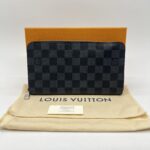 Louis Vuitton Zippy Wallet Damier Graphite SHW