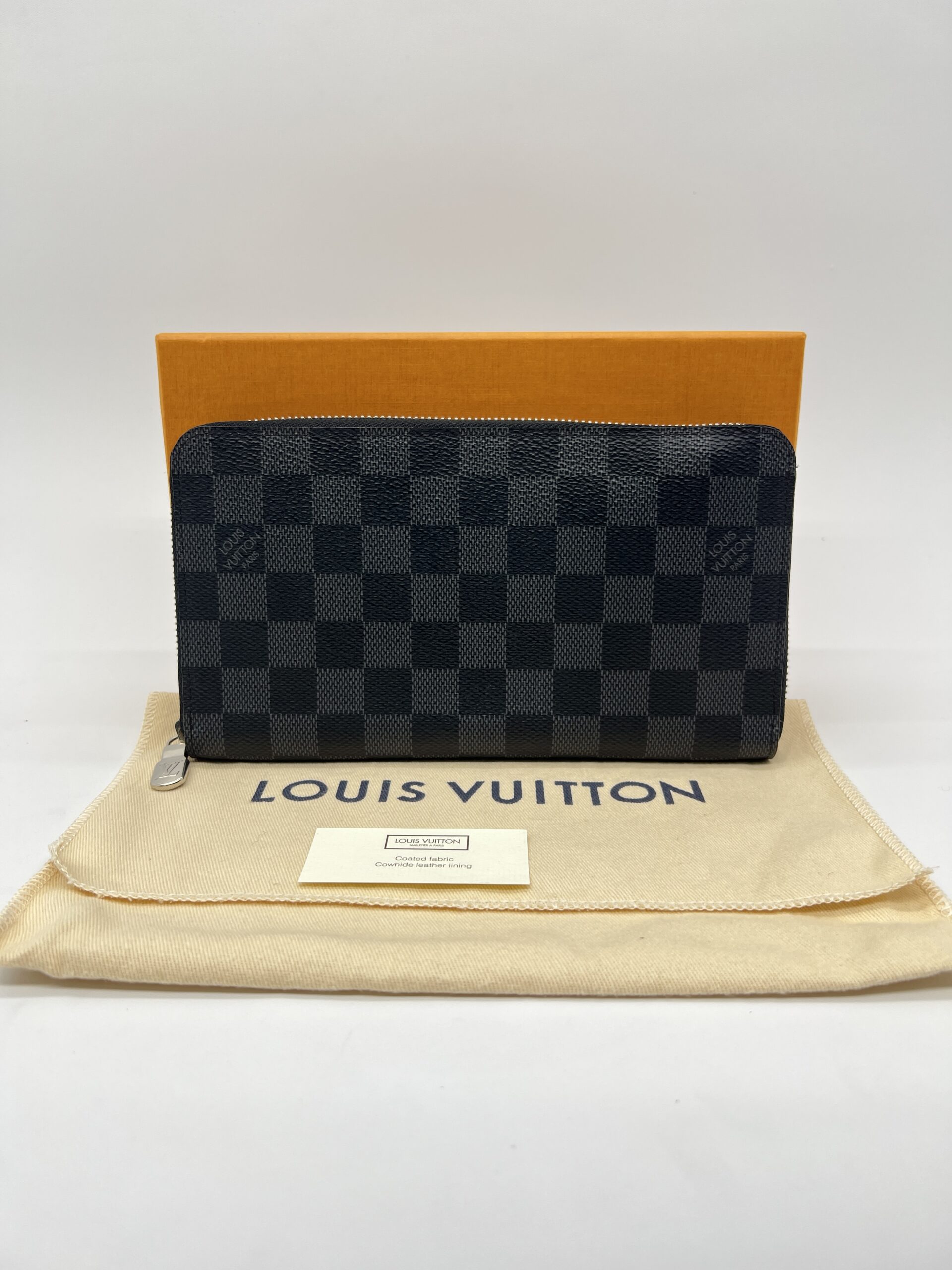 Louis Vuitton Zippy Wallet Damier Graphite SHW