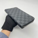 Louis Vuitton Zippy Wallet Damier Graphite SHW