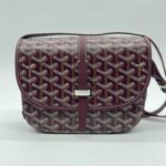 Goyard Belvedere PM Goyardine Maroon SHW