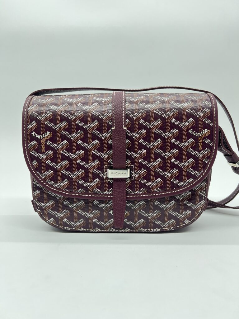 Goyard Belvedere PM Goyardine Maroon SHW