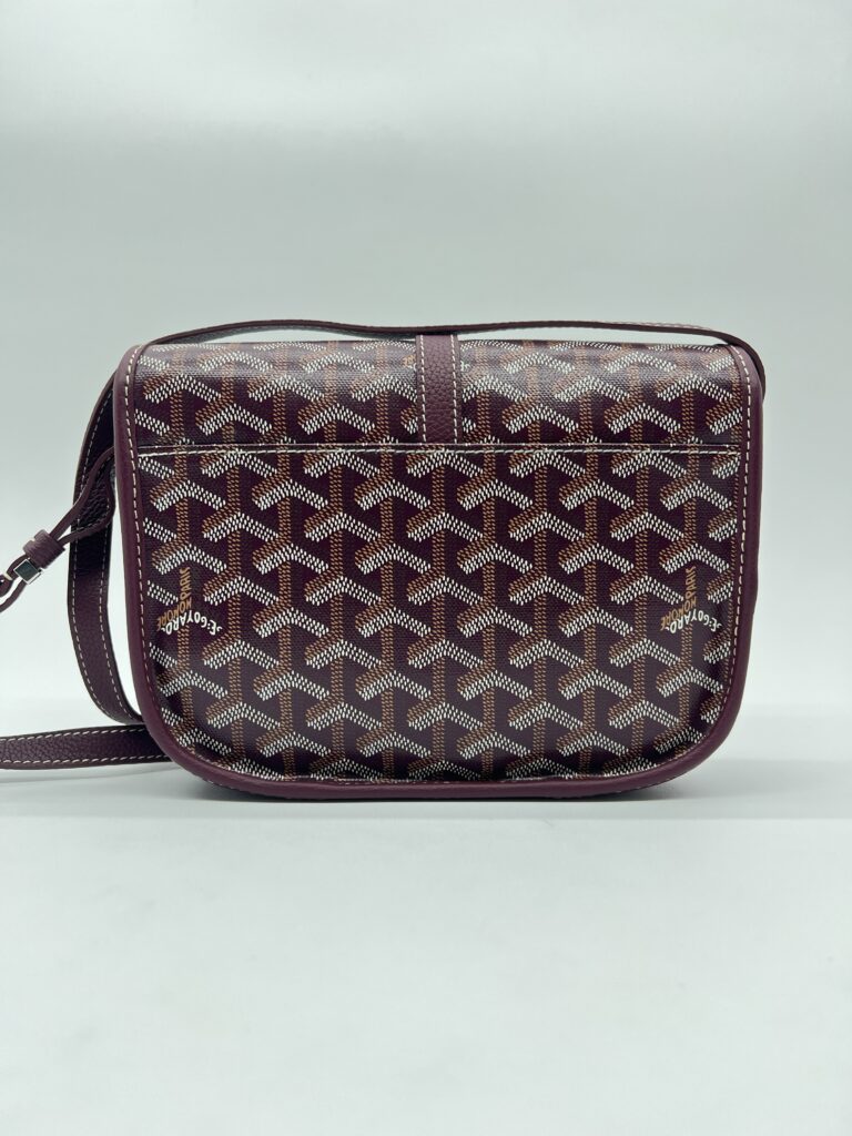 Goyard Belvedere PM Goyardine Maroon SHW