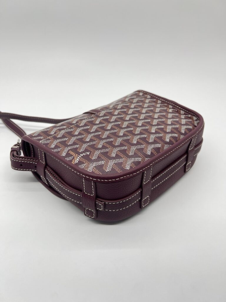 Goyard Belvedere PM Goyardine Maroon SHW