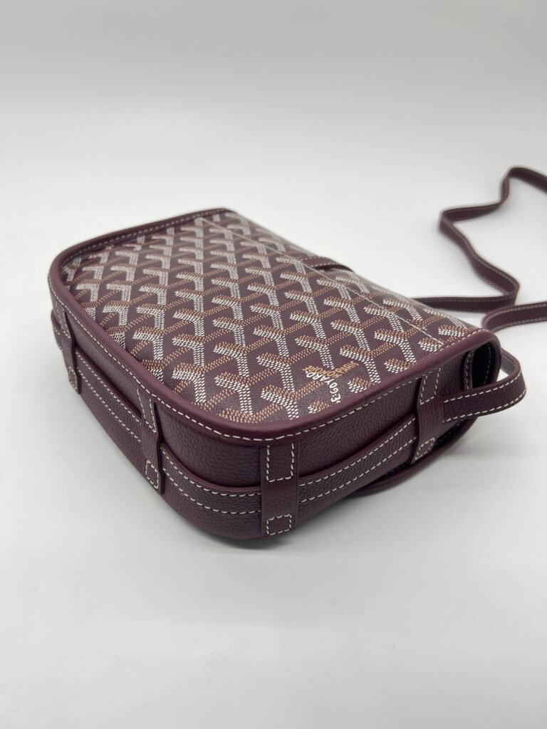 Goyard Belvedere PM Goyardine Maroon SHW
